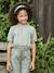 Crop Top for Girls coral+ecru+sage green - vertbaudet enfant 