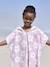 Poncho de bain / plage enfant personnalisable, avec coton recyclé carreaux bleu+lilas+menthe - vertbaudet enfant 