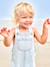 Striped Playsuit for Babies striped blue - vertbaudet enfant 