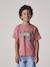 Nature print T-shirt for boys lichen+terracotta - vertbaudet enfant 