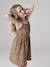 Cotton Gauze Strappy Dress for Girls beige+coral+emerald green - vertbaudet enfant 