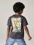 T-shirt garçon motifs devant et dos anthracite+blanc+bleu ciel+bleu océan+bois de rose - vertbaudet enfant 