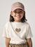 Short-sleeved printed T-shirt for girls anthracite+beige+pale yellow+sandy beige+vanilla - vertbaudet enfant 