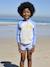 UV-Protective Swim T-Shirt & Shorts Set for Boys blue - vertbaudet enfant 