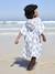 Poncho de bain / plage enfant personnalisable, avec coton recyclé carreaux bleu+lilas+menthe - vertbaudet enfant 