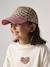 Leopard Print Cap for Girls blush - vertbaudet enfant 