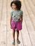 Leather Sandals for Girls, Designed for Autonomy 6467+brown+printed brown+turquoise - vertbaudet enfant 