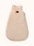 Sleeveless Baby Sleeping Bag in Cotton Gauze, HEDGEHOG striped beige - vertbaudet enfant 