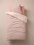 Duvet Cover + Pillowcase Set, with Recycled Cotton, ARIZONA DREAM printed white - vertbaudet enfant 