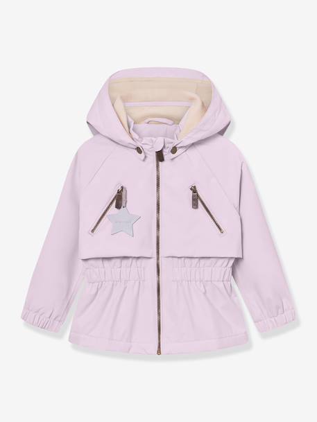 Veste mi-saison imperméable fille avec doublure polaire MATALGEA bois de rose+lilas poudré+rose poudré+vert sauge - vertbaudet enfant 