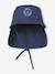 Bucket Hat with Detachable Neck Warmer, for Babies indigo - vertbaudet enfant 