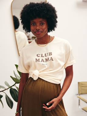 -T-shirt de grossesse en coton biologique* personnalisable