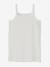 Pack of 4 Girls' Vest Tops White - vertbaudet enfant 