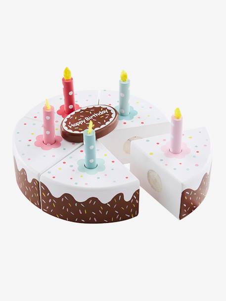 Wooden Birthday Cake - FSC® Certified Multi - vertbaudet enfant 