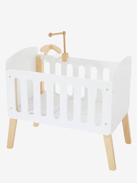 Wooden Mobile for Doll's Bed Wood/White - vertbaudet enfant 
