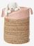 Wicker Basket Light Pink - vertbaudet enfant 