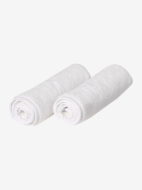 Pack of 2 Replacement Towels for Portable Changing Mat ecru - vertbaudet enfant 