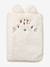 Protège carnet de santé sherpa beige+noix de pécan+rose imprimé - vertbaudet enfant 