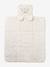 Travel changing mat beige+printed pink - vertbaudet enfant 