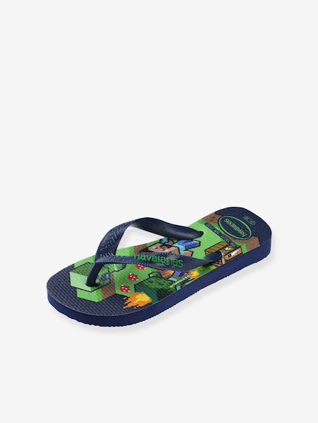 Tongs enfant Minecraft HAVAÏANAS vert - vertbaudet enfant 