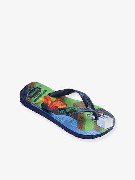 Minecraft HAVAIANAS flip-flops for children green - vertbaudet enfant 