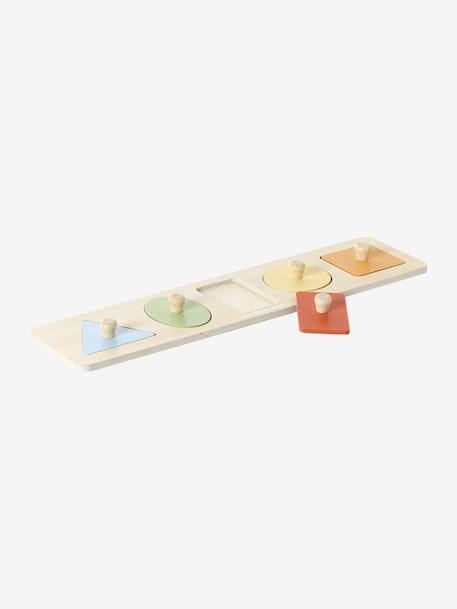 Coffret 5 jouets d’éveil bois FSC® multicolore - vertbaudet enfant 