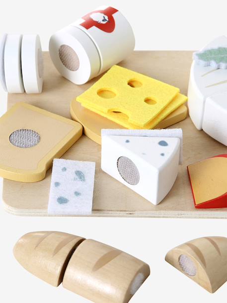 Felt and FSC® wood cheese board wood - vertbaudet enfant 