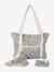 Doll Changing Bag in Cotton Gauze Multi+yellow - vertbaudet enfant 