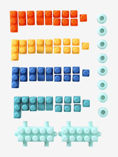 Construction Brick Set multicoloured - vertbaudet enfant 