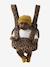 Baby carrier for baby doll in cotton gauze collab' VERTBAUDET x ENVIE DE FRAISE brown - vertbaudet enfant 