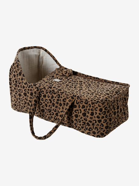 Moses basket for baby doll VERTBAUDET x ENVIE DE FRAISE brown - vertbaudet enfant 