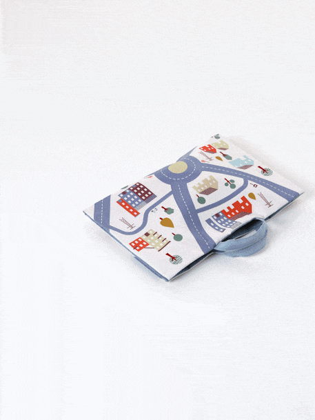 Mini Track + 5 Cars beige - vertbaudet enfant 
