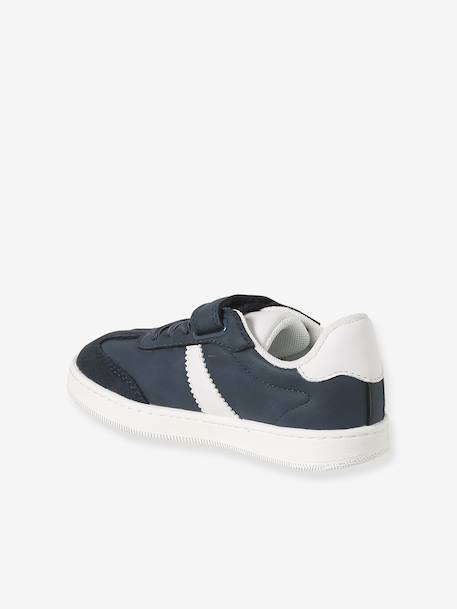 Trainers with Elasticated Laces & Hook-&-Loop Fasteners For Children, Designed for Autonomy navy blue - vertbaudet enfant 