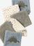 Pack of 6 Washable Wipes grey blue+hazel+mocha - vertbaudet enfant 