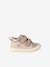 Soft Leather Ankle Boots for Babies, Designed for First Steps bronze+dusky pink+gold+mauve+printed beige+printed blue+printed green+printed pink+rose+rosy+set pink+turquoise - vertbaudet enfant 