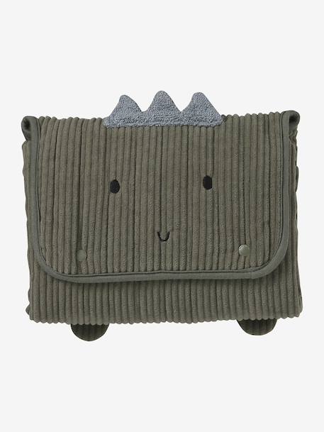 Tapis à langer de voyage olive - vertbaudet enfant 