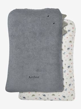 -Lot 2 housses matelas à langer animaux