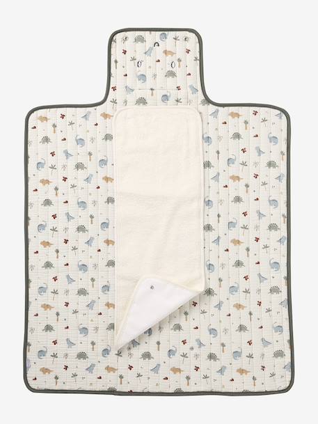 Tapis à langer de voyage olive - vertbaudet enfant 