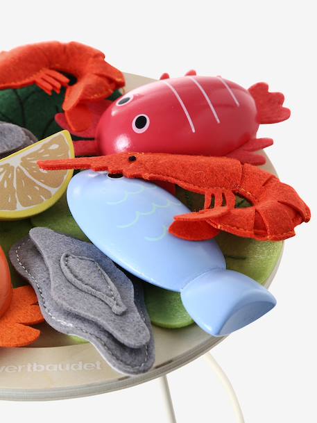 Seafood Platter in FSC® Wood blue - vertbaudet enfant 