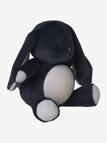 Stars Projecting Fox Night Light denim blue+golden yellow+grey+Grey+Orange - vertbaudet enfant 