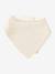 Lot 3 bavoirs bandanas en gaze de coton beige imprimé+BLANC+bleu grisé+cappuccino+écru+lot renard+lot vert panda+rose pâle+vert sauge - vertbaudet enfant 