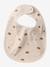 Vertbaudet Pack of 7 Newborn Bibs aqua green+cappuccino+chequered green+Light Green/Print+White - vertbaudet enfant 