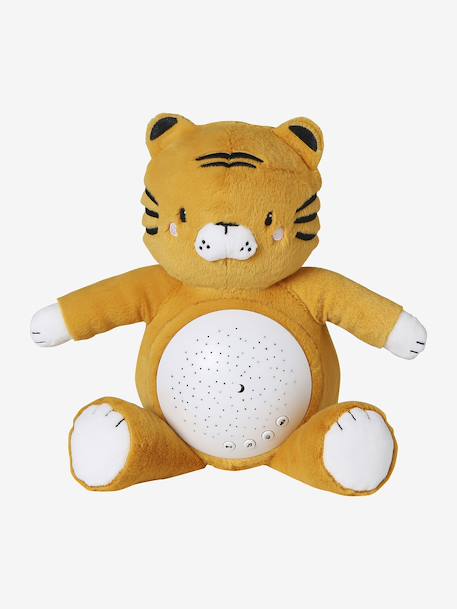 Stars Projecting Fox Night Light denim blue+golden yellow+grey+Grey+Orange - vertbaudet enfant 