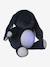 Stars Projecting Fox Night Light denim blue+golden yellow+grey+Grey+Orange - vertbaudet enfant 