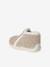Baby's sheepskin-style textile slippers made in France beige - vertbaudet enfant 