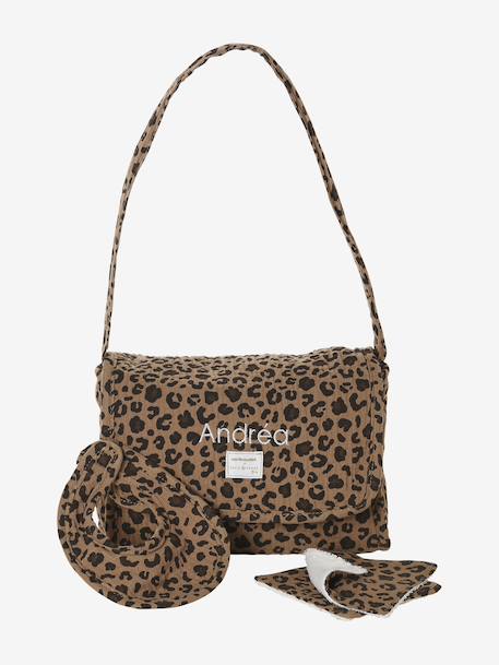 Changing Bag & Accessories For Baby Doll Collab' VERTBAUDET x ENVIE DE FRAISE brown - vertbaudet enfant 
