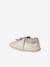 Elasticated, Soft Leather Slip-Ons for Babies pale pink+printed beige - vertbaudet enfant 