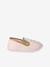 Elasticated Canvas Slippers for Children pale pink+printed pink+rose - vertbaudet enfant 