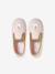 Elasticated Canvas Slippers for Children pale pink+printed pink+rose - vertbaudet enfant 
