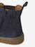 Leather Chelsea Boots with Elastic & Zip for Girls beige+camel+navy blue - vertbaudet enfant 